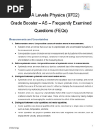 9702 Grade Booster-AS-Frequently Examined Questions FEQs