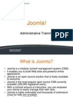 Joomla!: Administrative Training
