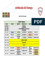 Horario 5 de 6