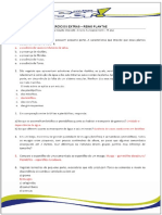 EXERCÍCIOS EXTRAS REINO PLANTAE Professora - Giselle Cherutti - Ensino Fundamental II - 7º Ano - PDF Download Grátis