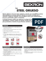 Bekron Adhesivo SteelGrueso TDS CL 1