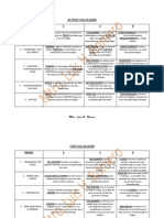 Autoevaluacion & Coevaluacion