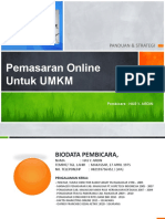 Materi Pemasaran Online Umkm