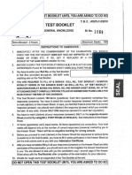 NIS Patiala Diploma Admission Test General Knowledge Previous Question Paper