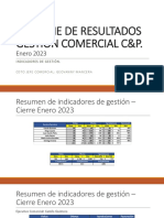 Informe de Resultados Gestión Comercial C&P