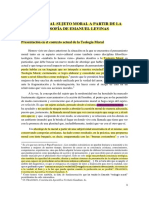 07 Repensar Al Sujeto Moral A Partir de La Filosofía de Emanuel Levinas - Más Breve