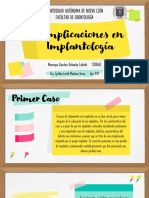 Complicaciones en Implantologia