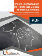 Atendimento Educacional de Alunos Com Transtornos Globais Do Desenvolvimento (Unifatecie)