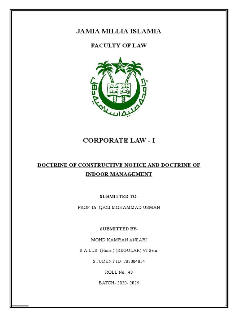 corporate-law-assignment-pdf-articles-of-association-legal-liability
