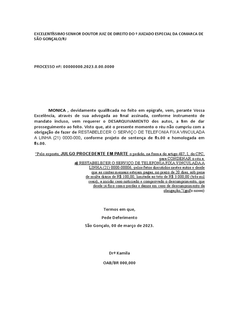 peti-o-para-desarquivamento-pdf