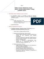 Clase 4. Orden Público Laboral. Simulación y Fraude. Irrenunciabilidad. Acuerdos Transaccionales.