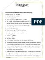 Latihan Soal US Matematika 6 SD Part 1