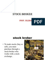 Stock Broker: Prof. Nilima Das