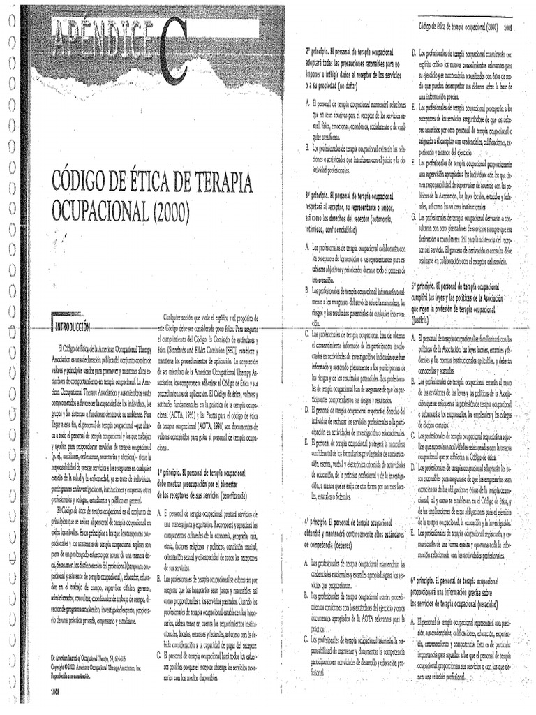 Apendice C SPACKMAN Terapia Ocupacional - 10º Edición-4 | PDF