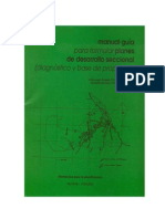 Manual guía para formular planes de desarrollo seccional