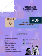 Experiment 6 - Aromatic Hydrocarbons
