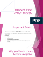 Intraday Index Option Trading