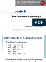 Module 9 the Processor Pipelining II
