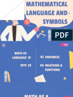 LESSON 2 MMW Mathematical Language Symbols