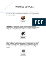 Dispositivos de Salida