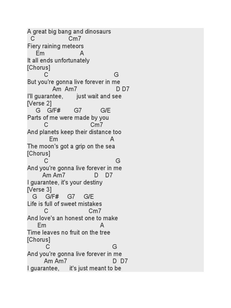 Talking to the Moon lyrics in a handwritten notebook