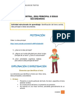 Tema 10 IDEAS PRINCIPALES