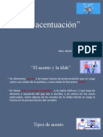 La Acentuación