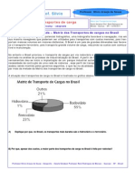 Vestibular - Matriz de Transporte de Cargas No Brasil