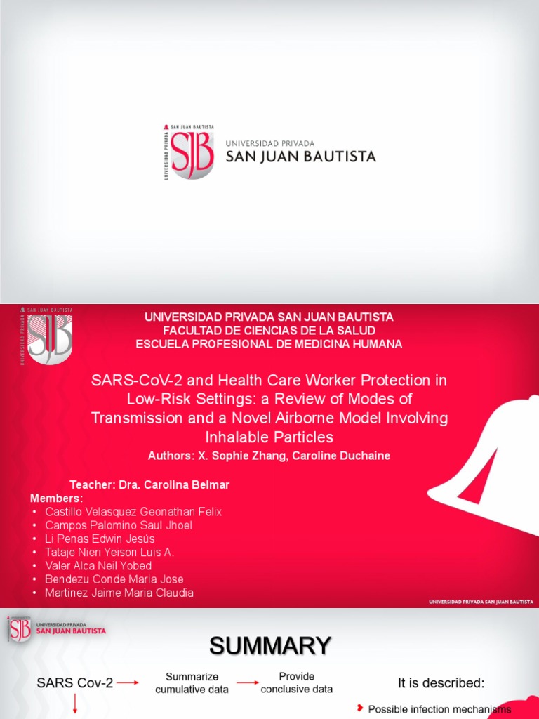 Direct Modes Of Transmission