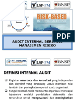 Sesi 8 Audit Internal Berbasis Manajemen Risiko September 2020