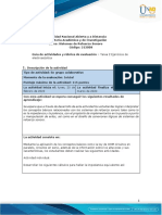 Guía de Actividades y Rúbrica de Evaluación - Unidad 1 - Tarea 2 - Ejercicios de Electroacústica