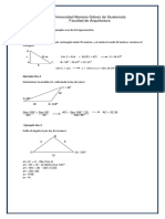 Ejemplos de Trigonometría