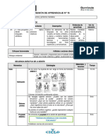 Sesion de Aprendizaje N°15