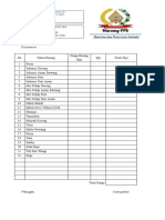 Nota Warung PKK