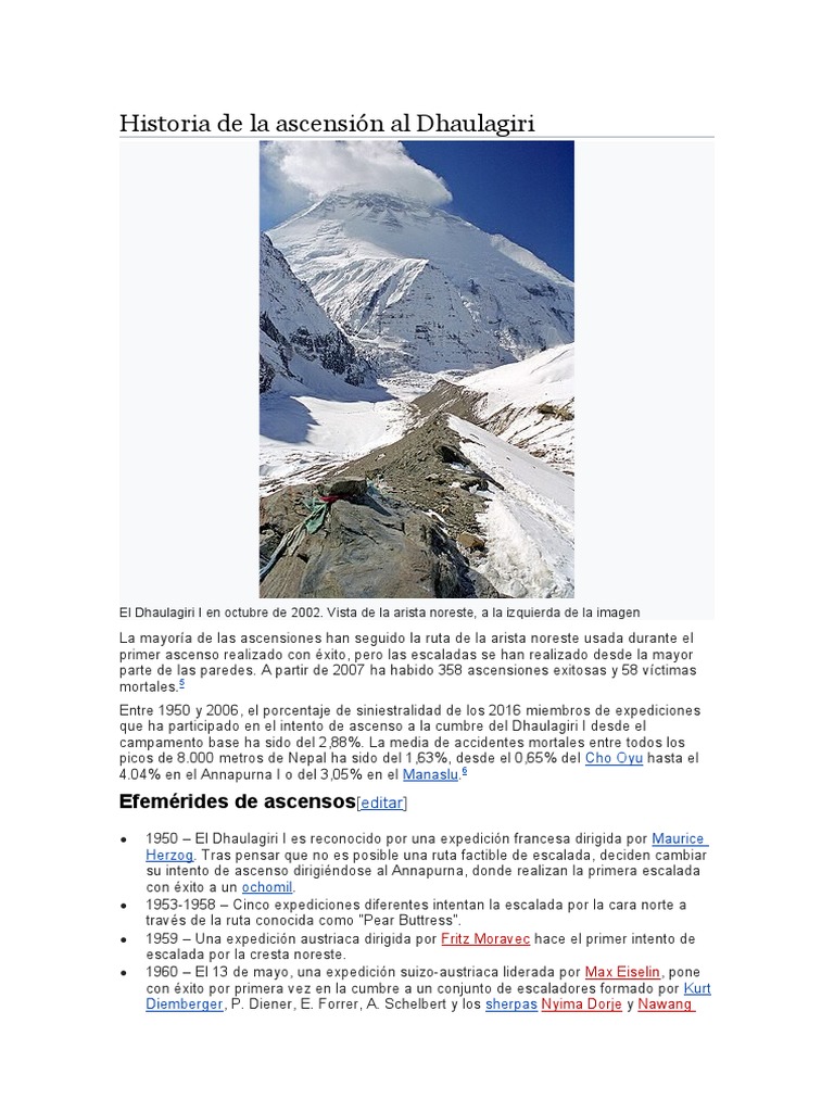 Le blog, article Alpinisme dans le pays NEPAL - Dhaulagiri