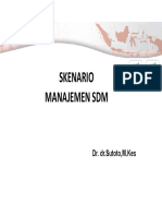 Skenario Manajemen SDM