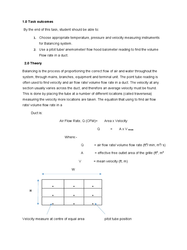 Topic AIR AND WATER BALANCING PDF