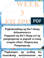 q4 w3 Filipino