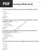 Financial Accounting 2 Solved MCQs (Set-8)