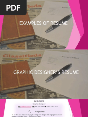 Examples of Resume