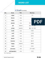 Bricks ELT Grammar_Starter_L3_Word List