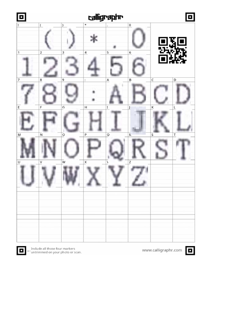 calligraphr-template-pdf