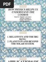 How Physics Helps Us Understand The Cosmos