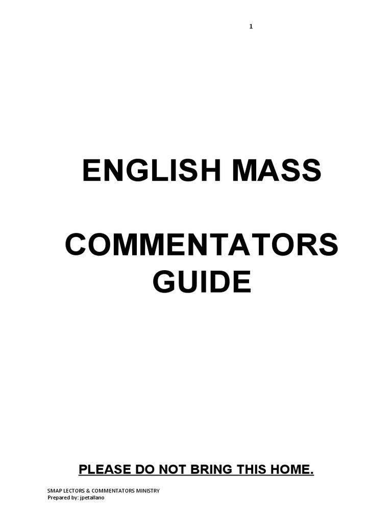Order of Mass | PDF