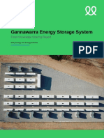 Gannawarra Energy Storage System Final Knowledge Sharing Report