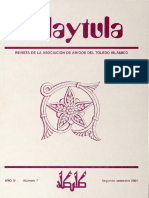 Tulaytula Revista de La Asociación de Amigos Del Toledo Islámico 2001 N.º 7 2