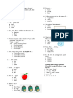 SOAL Kelas 1 SMT 1