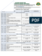 Jadwal PEKERTI ANGKATAN XXV