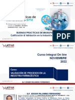 Curso Calificacion y Validacion en La Industria Farmaceutica Parte 1 2022 11 02