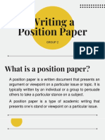 Eapp Position Paper